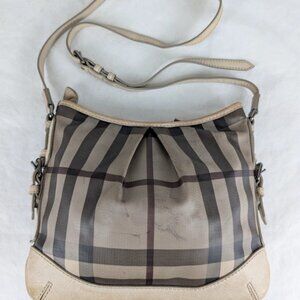 Burberry Smoked Trench Coated Canvas Hartham Crossbody Bag